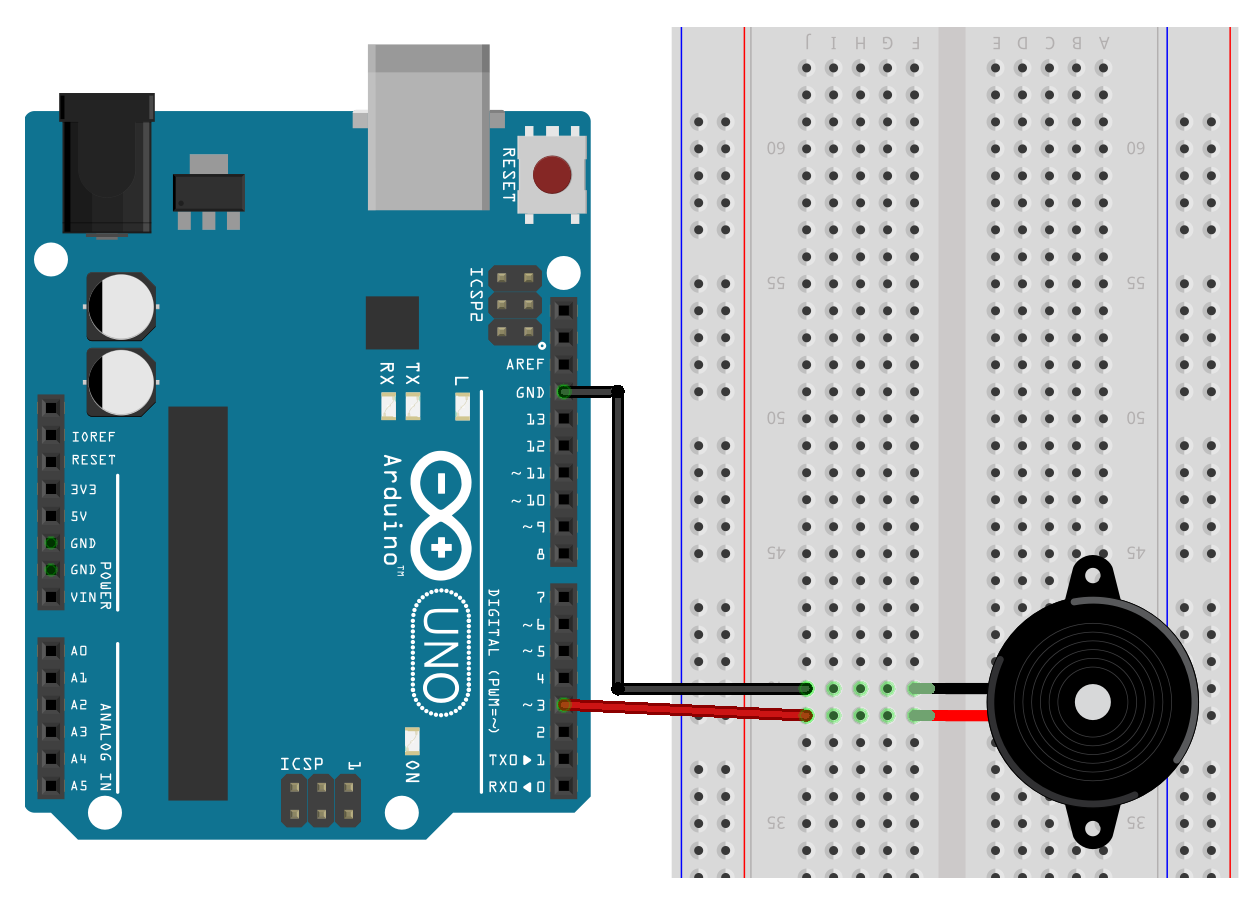 Tone breadboard layout